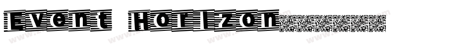 Event Horizon字体转换
